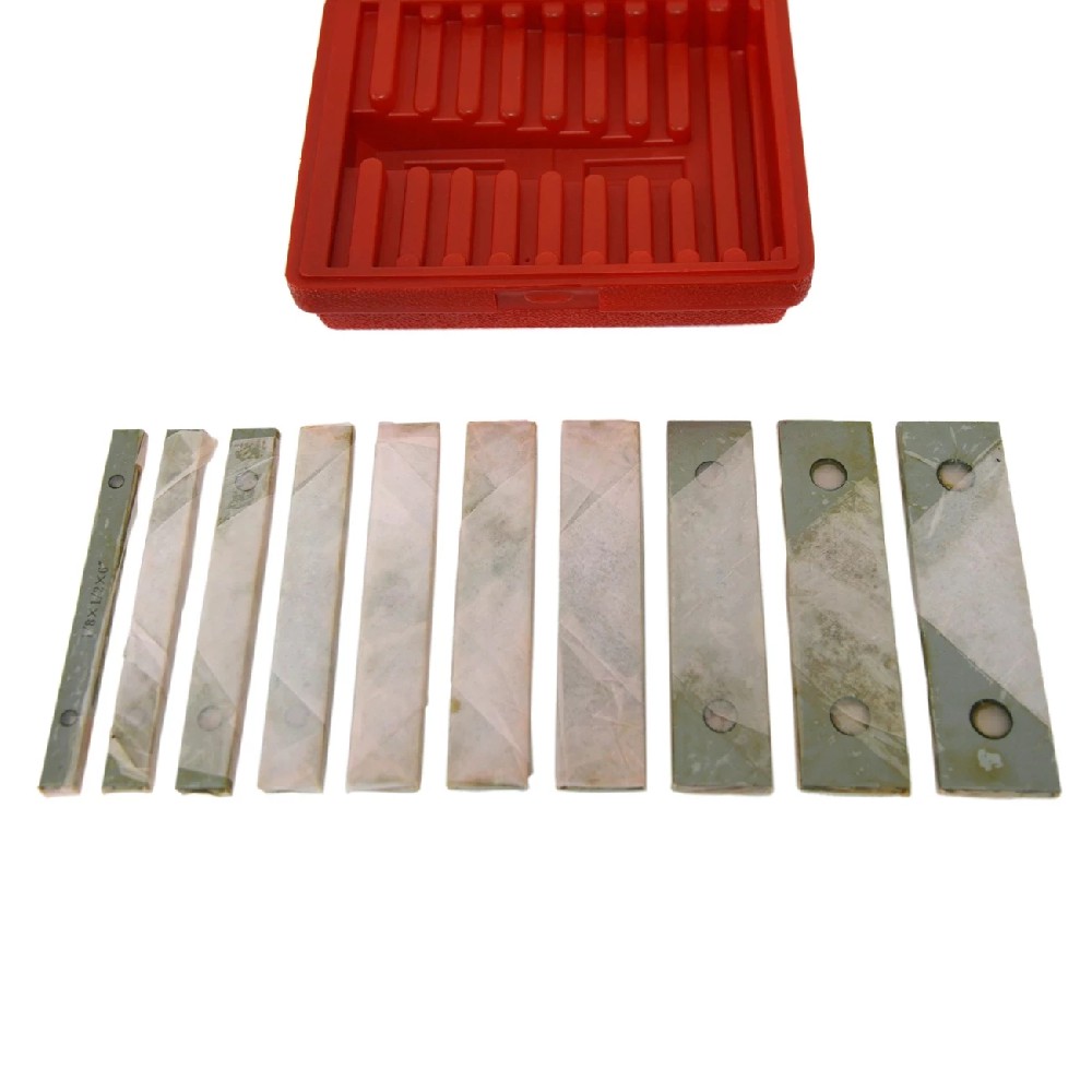 Parallel block cushion iron composite platen